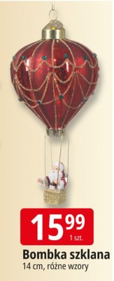 Bombka szklana promocja w Leclerc