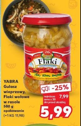 Flaki wo艂owe w rosole M&k promocja