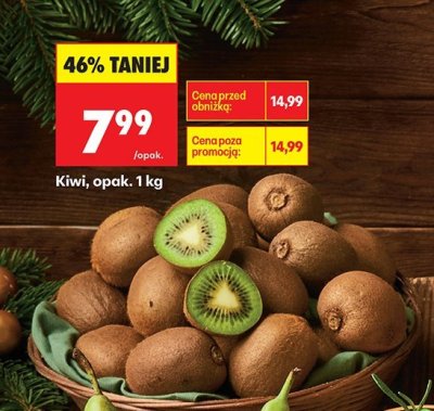 Kiwi, opak. 1 kg promocja w Biedronka
