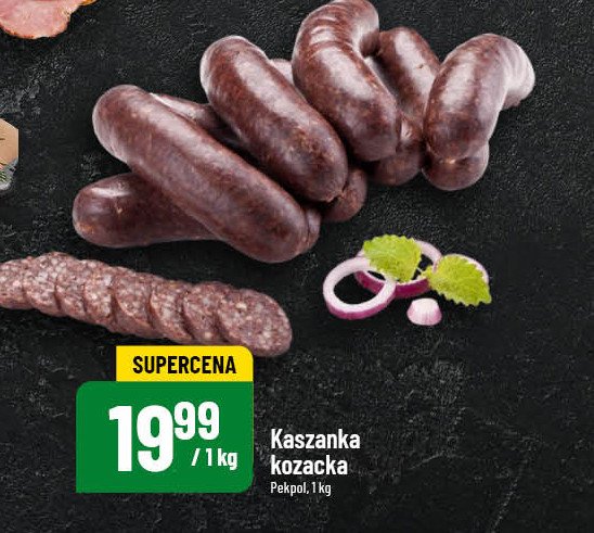 Kaszanka kozacka Pekpol promocja