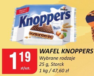 Wafel Knoppers promocja w Chorten