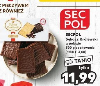 S臋kacz w polewie czekoladowej Secpol promocja