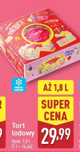 Tort lodowy promocja w Aldi