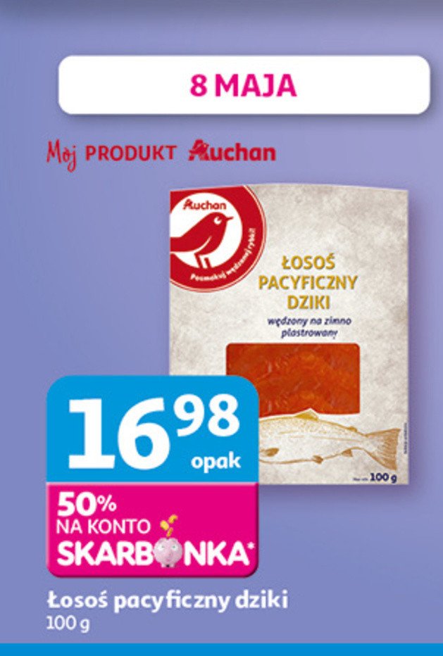 Łosoś pacyficzny Auchan promocja