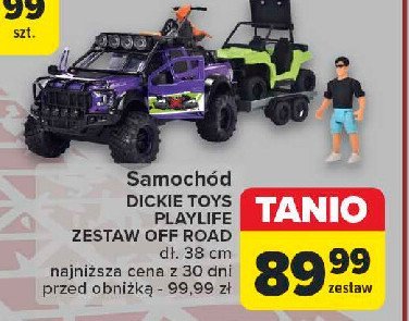 Zestaw off road playlife Dickie toys promocja w Carrefour