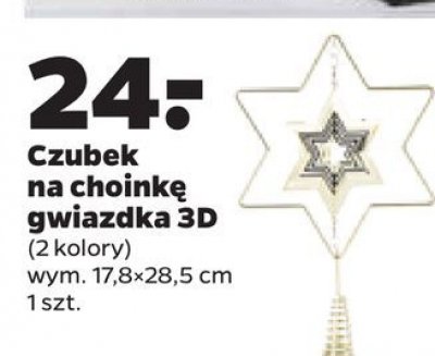 Czubek na choink臋 3d promocja