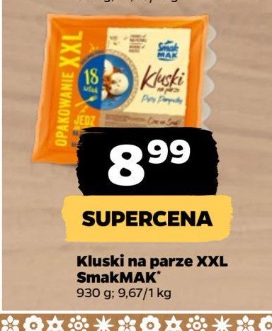 Kluski na parze Smak mak promocja w Netto