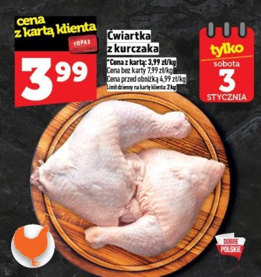 Ćwiartka z kurczaka promocja w TOPAZ