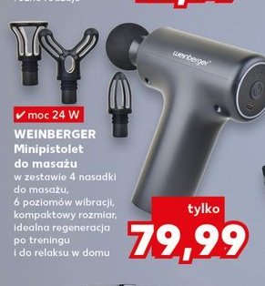 Pistolet do masażu Weinberger promocja