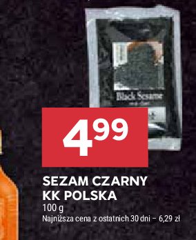 Sezam czarny KK POLSKA promocja