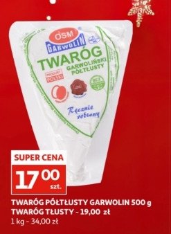 Twaróg garwoliński półtłusty mielony Osm garwolin promocja