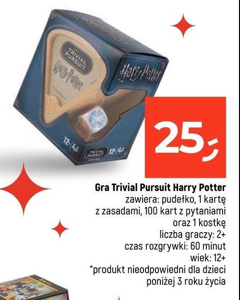 Gra trivial pursuit: harry potter 2 Winning moves promocja w Dealz