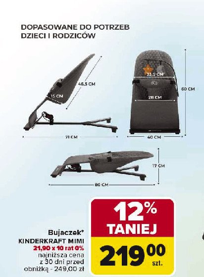 Bujak mini Kinderkraft promocja w Carrefour