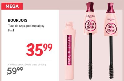 Tusz do rzęs podkręcający promocja w Rossmann