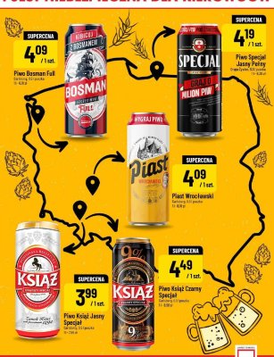 Piwo Piast wrocławski promocja w POLOmarket
