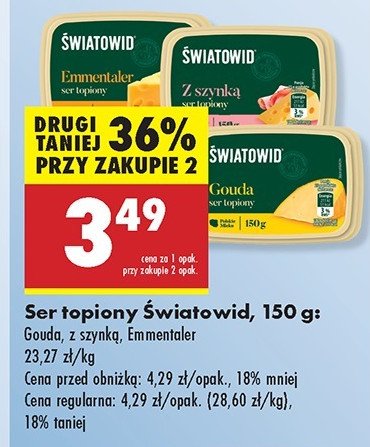 Ser topiony emmentaler 艢wiatowid promocja