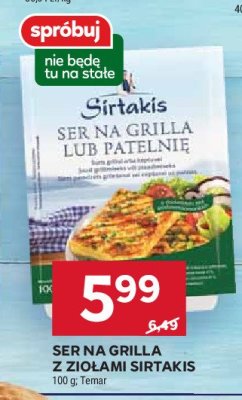 Ser do grilla luib na patelni臋 Sirtakis promocja