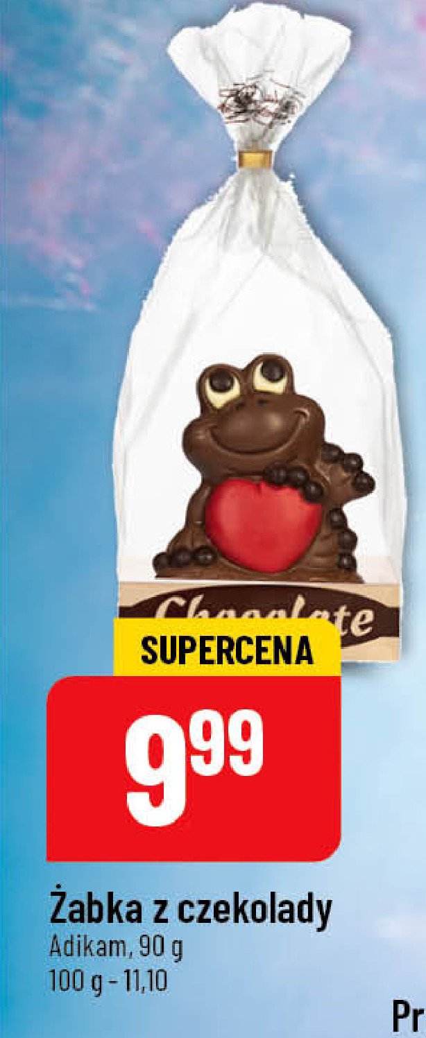 Żabka czekoladowa Adikam promocja