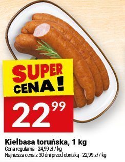 Kiełbasa toruńska promocja w Twój Market