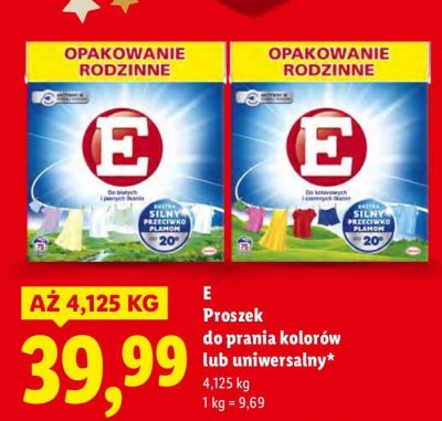 Proszek do prania uniwersalny promocja w Lidl