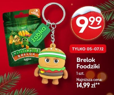 Brelok Foodziki promocja w Żabka