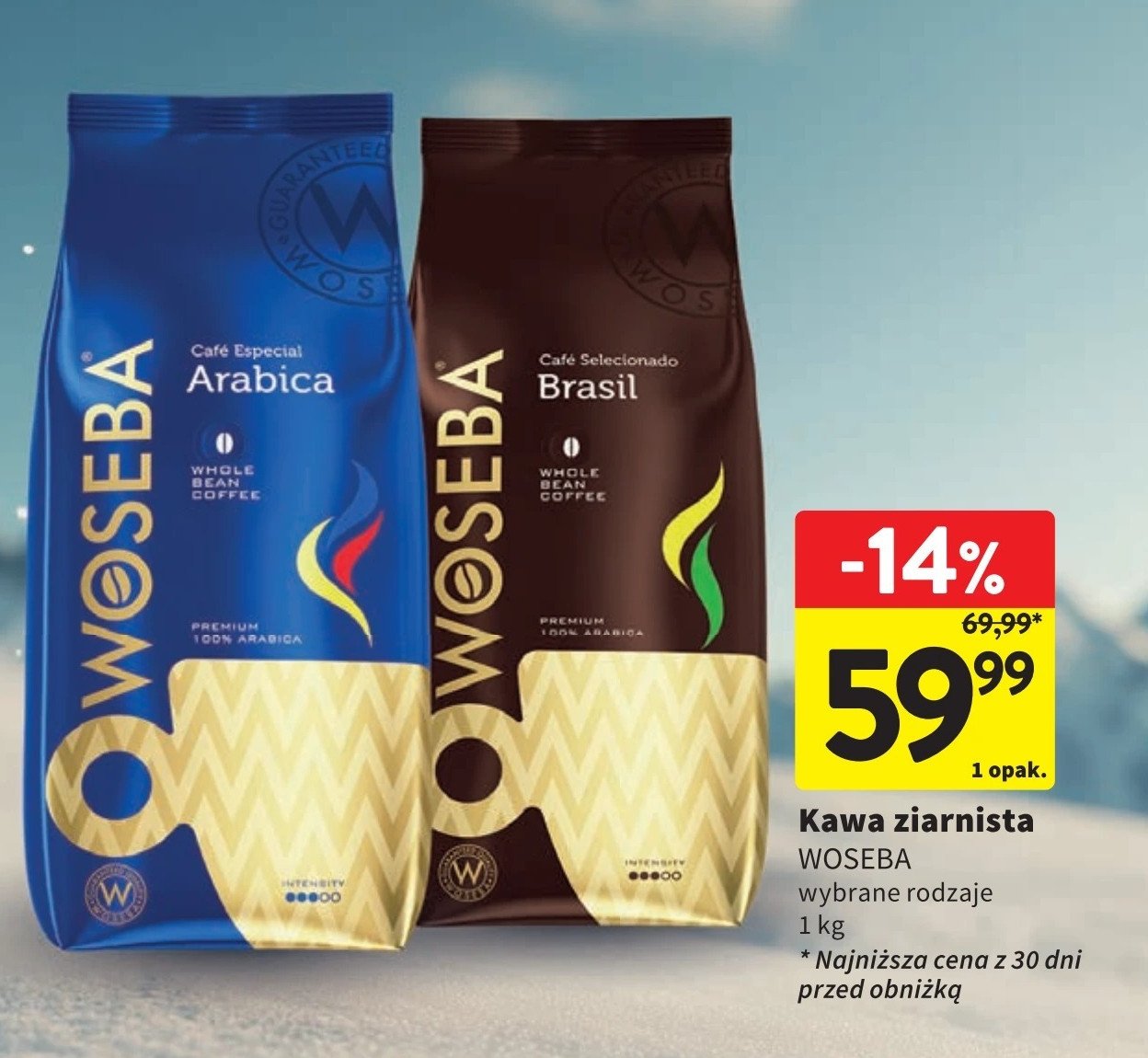 Kawa Woseba promocja w Intermarche