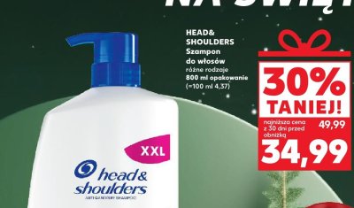 Szampon do włosów różne rodzaje promocja w Kaufland