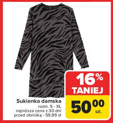 Sukienka damska s-xl promocja w Carrefour