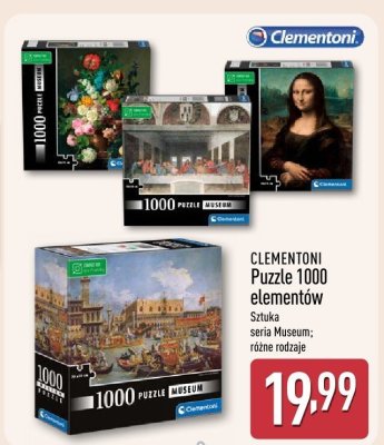 Puzzle CLEMENTONI Puzzle 1000 elementów promocja w Aldi