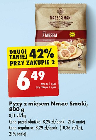 Pyzy z mięsem Nasze smaki promocja