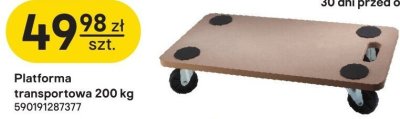 Platforma transportowa 200 kg promocja w Castorama