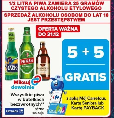 Piwo promocja w Carrefour Market