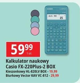 Kalkulator fx-220 plus-2 Casio promocja w Leclerc