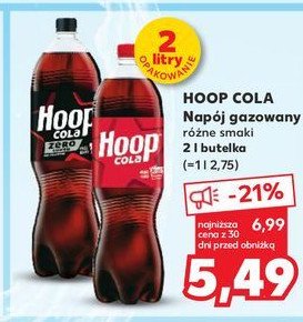 Napój Hoop cola promocja w Kaufland
