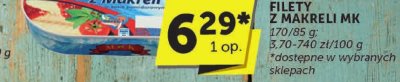 Filety z makreli MK promocja w Groszek