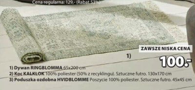 Koc KALKLOK promocja w Jysk