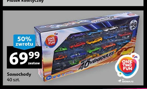 Samochodziki One two fun promocja