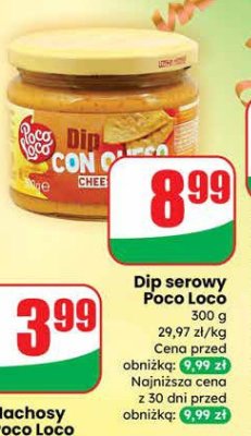 Dip serowy Poco Loco promocja w Dino