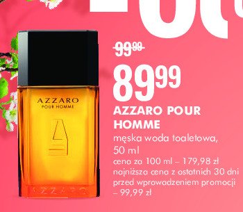 Woda toaletowa Azzaro pour homme promocja