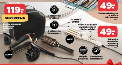 Falownica do włosów z powłoką ceramiczną promocja w Netto