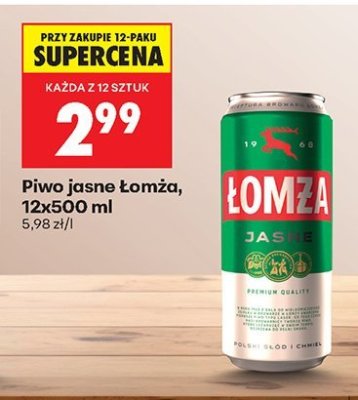 Piwo promocja w Biedronka