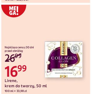 Przeciwzmarszczkowy krem naprawczy 70+ promocja w Rossmann