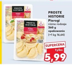 Pierogi z truskawkami Iglotex proste historie promocja w Kaufland
