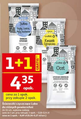 Ściereczki czyszczące Luba do różnych powierzchni promocja w Auchan