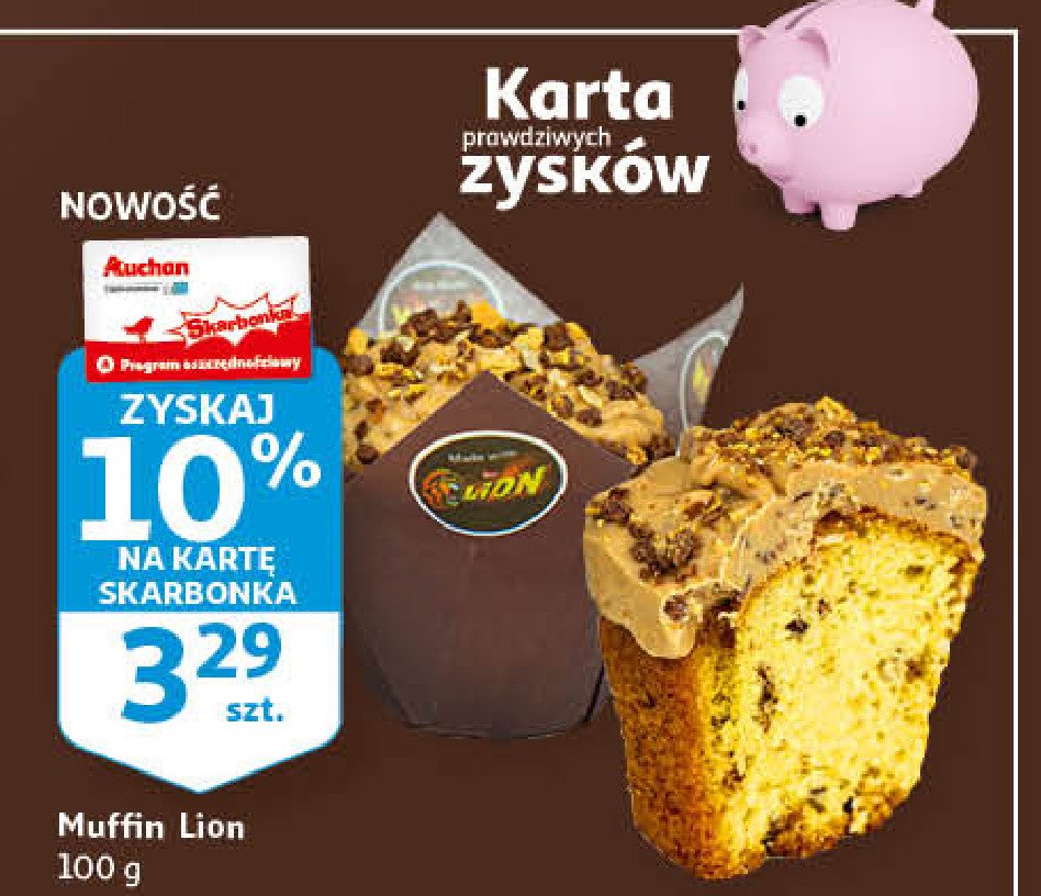 Muffin lion promocja