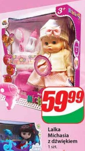 Lalka michasia promocja