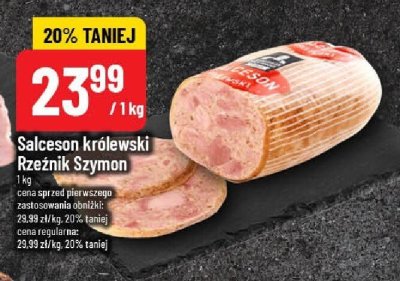 Salceson kr贸lewski Rze藕nik szymon poleca promocja w POLOmarket