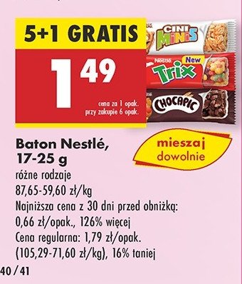 Baton Chocapic promocja