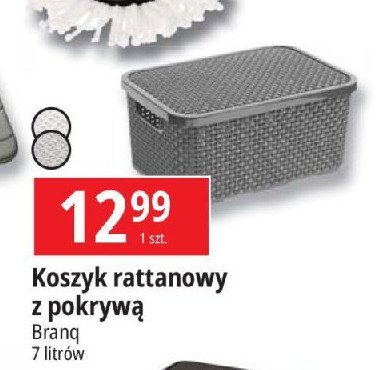 Koszyk rattanowy 7 l Branq promocja w Leclerc