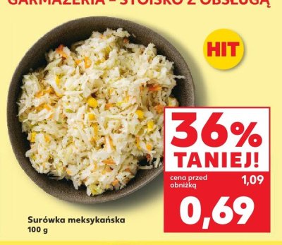 Surówka meksykańska 100 g promocja w Kaufland